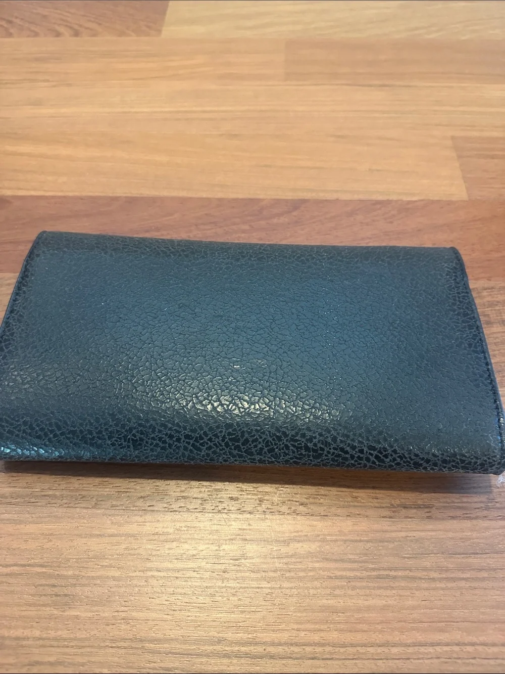 Urban Expressions Black Textured Clutch